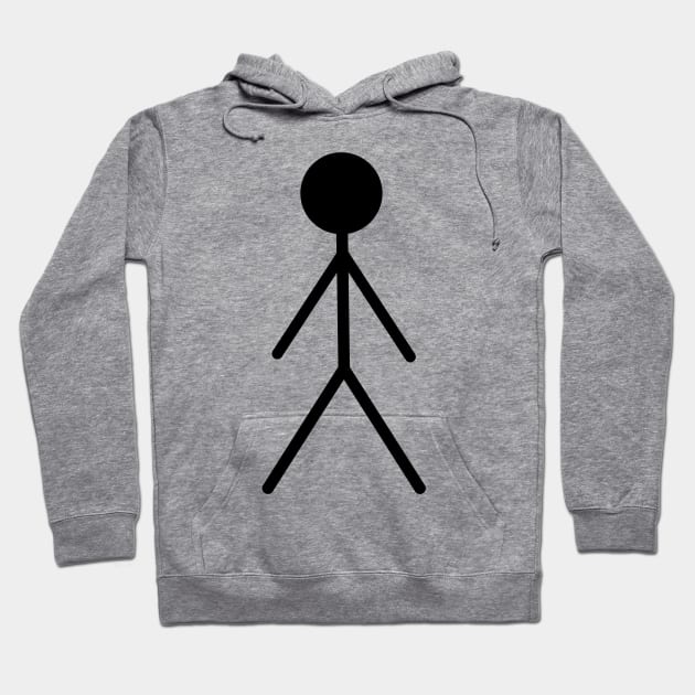 Stick Figure Hoodie by MacSquiddles